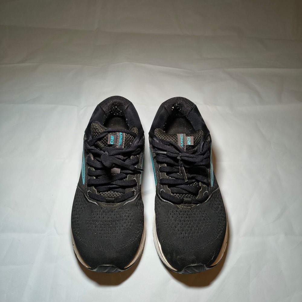 Brooks Ariel 20 Womens Running‎ Shoes Black Teal Support Sneakers 1203151B064 7